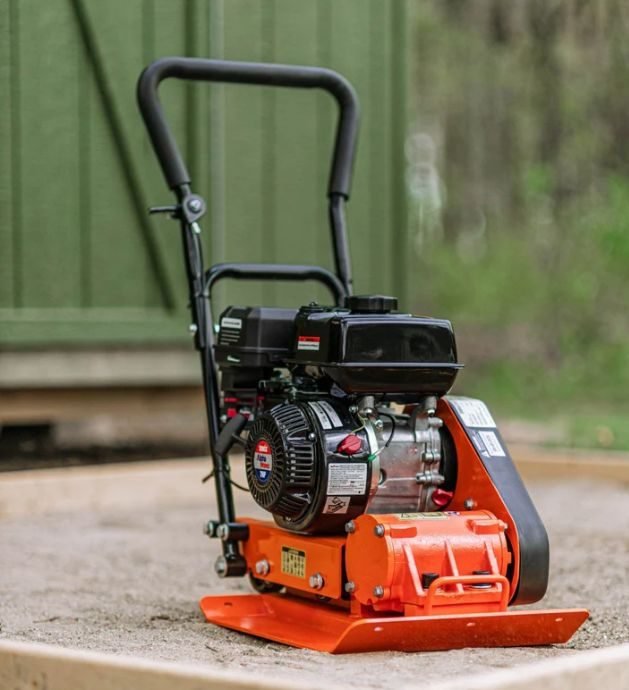 Stamper kodok / compactor plate